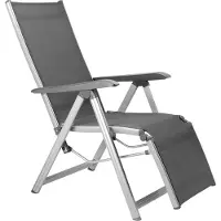 Kettler Basic Plus relaxfauteuil aluminium/buitenstof