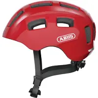 ABUS Fietshelm YOUN-I 2.0 blaze red S - 48-54 cm - rood - Geschikt voor gebruik op elektrische fietsen - stadsfietsen - 240 g