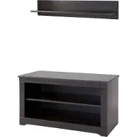 Loft 24 Clarissa|Lowboard met 1 plank in bruin grenen