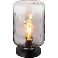Globo Design Tafellamp Darina Smoke Glas