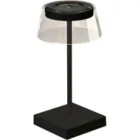 Gnosjö Konstsmide 7816-750 Scilla schwarz LED-tafellamp voor buiten 2.5 W Warmwit Zwart