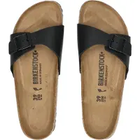 Birkenstock Muiltjes 'Madrid' zwart