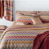 Missoni Dekbedovertrek Andres Orange Multicolor Katoen-240 x 200 / 220 cm | Lits-Jumeaux
