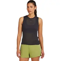 Icebreaker - Women's Merino 75 Cool-Lite Featherlight Tank - Top M, grijs