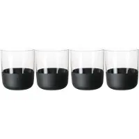Villeroy & Boch Manufacture Rock Old fashioned glas 25 cl 4-pack Clear