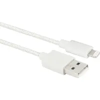 ACT AC3092 Nylon Apple Lightning Kabel | USB-A naar Lightning | Laad- en datakabel | MFI Gecertificeerd | 1 meter