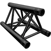Global Truss F33, 50cm, 3-Punkt, black - 3-Point trussing