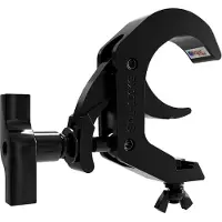 Global Truss Selflock Hook Easy 48-80/30/150kg stage black - Clamp