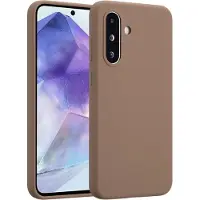 Accezz Liquid Silicone Backcover voor de Samsung Galaxy A36 / A56 - Lichtbruin