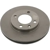 FEBI BILSTEIN Remschijf 08557, voorkant, geventileerd , 1 Stuk