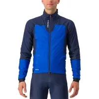 Castelli Fly Thermal Long Sleeve Jacket Blauw || Maat: S