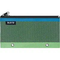 Leitz ACCO Etui, "Schlamper", 21x9 cm, "Urban Chic", groen, met 2 compartimenten