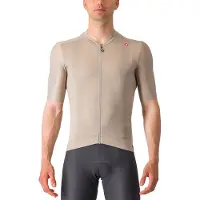 Castelli Espresso Beige Jersey met korte mouwen || Maat: M