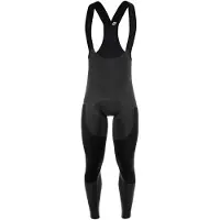 Q36.5 Winter Zwarte Bib Shorts, Maat L
