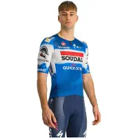 Castelli Aero Race 7.0 Soudal Quick-Step 2024 Short Sleeve Jersey Blue