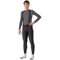 Castelli Espresso Lange Zwarte Bib Shorts, Maat XXL