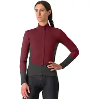 Castelli Perfetto Air Bordeaux Women's Long Sleeve Jacket