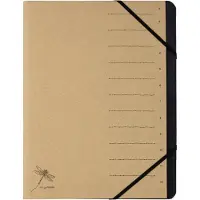 Pagna Sorteermap PUR by 40061-11 Gerecycled karton A4 Beige