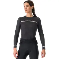 Castelli - Women's Merino Seamless Baselayer - Merino-ondergoed L/XL, zwart/grijs