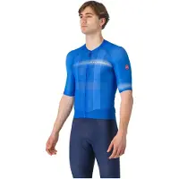Castelli Climber's A/C Men's Jersey met korte mouwen Blauw || Maat: L