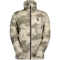SCOTT Heren Explorair Light Beige/Groen Winddichte jas || Maat: XL