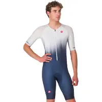 Castelli Core Short Trisuit Blauw Wit, Maat S