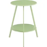 Mica Decorations Bijzettafel Seatle Groen D 46 H 58 Cm