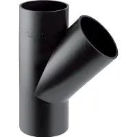 Geberit PE verloopstuk excentrisch lang ø 200/110 mm