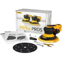 Mirka 8995650111 Ros 650cv Rotorbital Polisher 5 Mm 150 Mm Goud One Size / EU Plug 220V