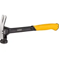 DeWalt Hamer voor timmerman - - DWHT51005-0 - 624 g - Geribbelde kop - Massief staal
