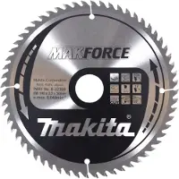 Makita Cirkelzaagblad voor Hout | Makforce | Ø 190mm Asgat 30mm 60T - B-32390
