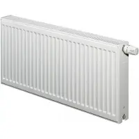 Purmo F07110601101030: Platte radiator, type Compact, met ventiel