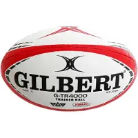 Gilbert g-TR4000 Rugby Trainingsbal - Rood (3)