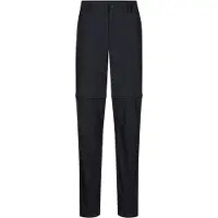 Columbia - Dames wandel- en bergkleding - Leslie Falls Convertible Pant Black voor Dames van Nylon - Maat 10 US - Zwart