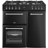 Belling FARMHOUSE 90DF BLK, Zwart
