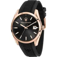 Maserati Attrazione 43 Mm 3h Horloge