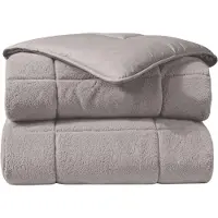 Zelesta Teddybed Taupe 140x200 - Teddy Dekbedovertrek - 30 dagen proefslapen - Fluffy Dekbedovertrek - Wasbaar dekbed - Dekbed zonder overtrek