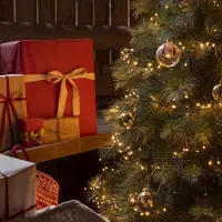 Konstsmide LED Clusterverlichting voor binnen - Frosted -2100K Amber - 600 LEDs - 13 meter - IP20 - Kerstverlichting - Incl. transformator