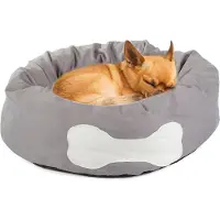 VERK 19376: Hondenbed, 50 cm, geel
