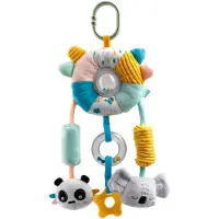 Eurekakids Cucu Hanging And Rattle Toy With More Than 10 Sensory Stimuli Veelkleurig Kinderen