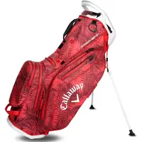 Callaway Fairway 14 HD Stand Bag Rood Palms Grijs