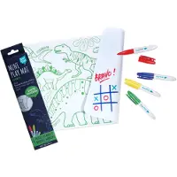 Super Petit Mini Placemat Met Stiften | Dino