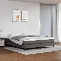 vidaXL Pocketveringmatras - 180x200x20 cm - Kunstleer Pocketveringmatras - Kunstleder Matras - Tweepersoons Matras - Medium Hard Matras - Anti Allergisch Matras