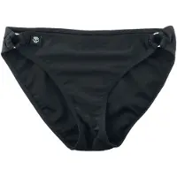 Rock Rebel by EMP Bikini Slip - Mix And Match - M tot XXL - voor Vrouwen - zwart - Maat XXL