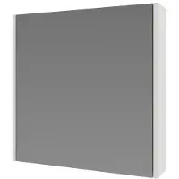 Ink Spiegelkast proline comfort met houten deur 60x14x60 cm ice white