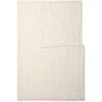 Marc O'Polo Plaid Fine Stripe Dark Sand-150 x 200 cm