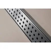 Wiper Betegelbare doucheplaat 90 x 120 cm met goot Showerlay Sirocco afvoer horizontale goot hoofdzijde betegelbaar douchebord douchebak gelijkvloers