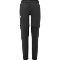 Millet - Dames wandel- en bergkleding - Ubic Stretch Zip Off Pant W Black voor Dames - Maat 36 FR - Zwart