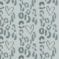 Catchii Behang Leopard Lover blauw