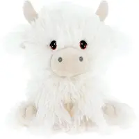Keel Toys koe - 18 cm - Dieren knuffelbeesten